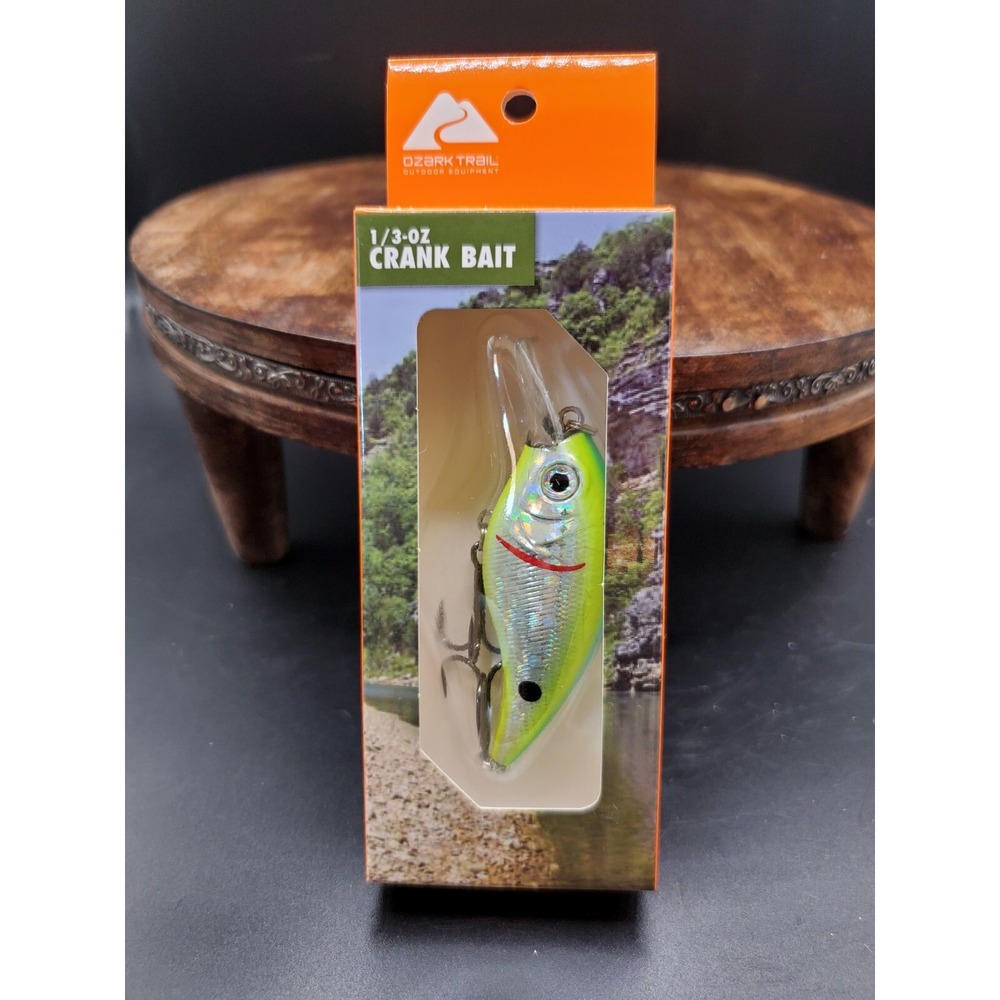 Ozark Squarebill Crankbait Fishing Lure 1/3 Oz